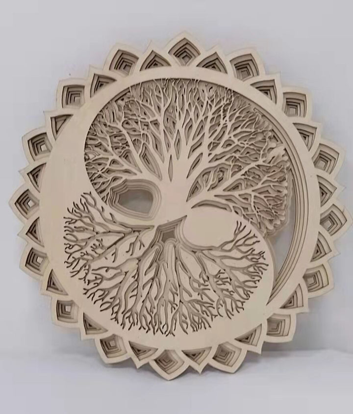 Sculpting The Tree Of Life Boho Wall Art Ornament