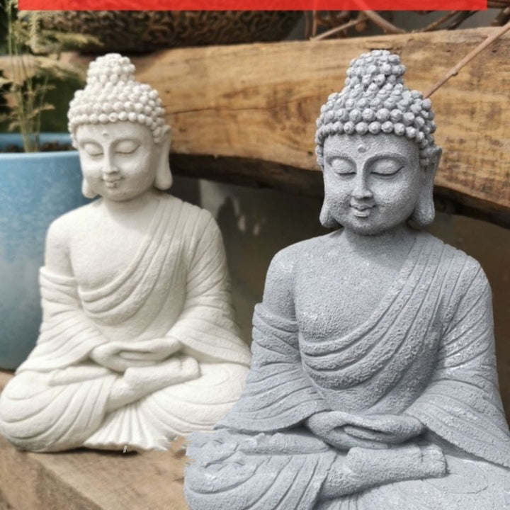 Peaceful Meditation Yard Statues