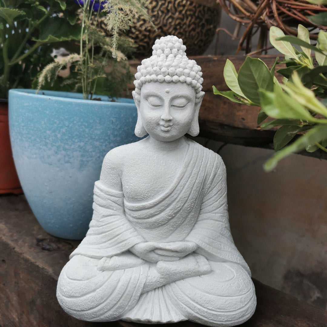 Peaceful Meditation Yard Statues