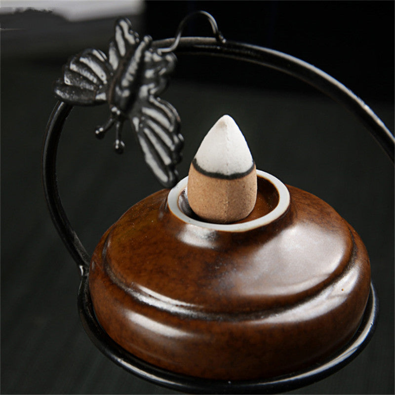 Floating Butterfly Incense Burner